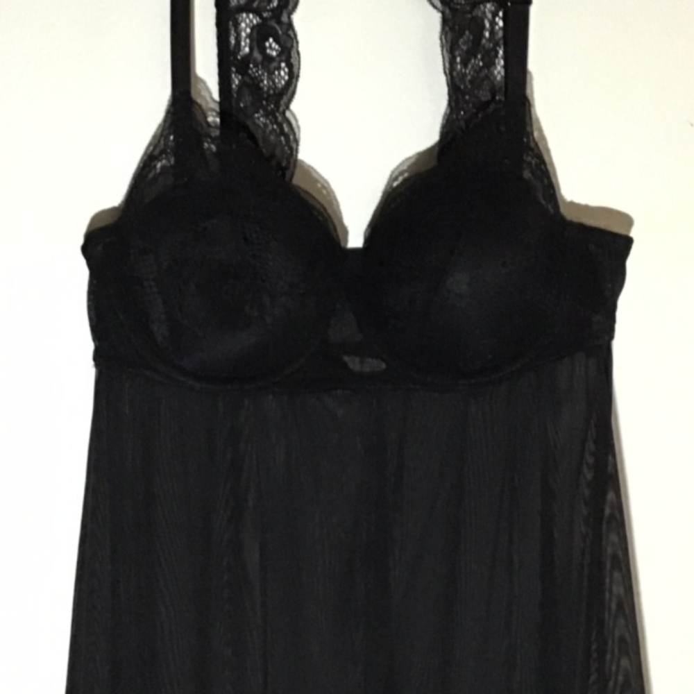 H&M Black Nightgown//Lingerie